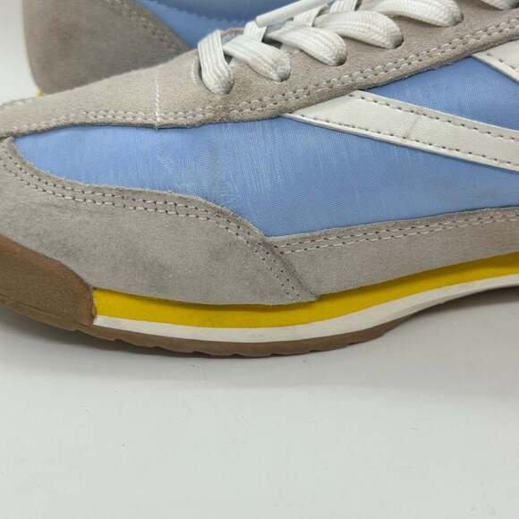 Tretorn Rawlins 2.0 Miami Blue Suede Textile Lace-up Rubber Sole Sneakers - Picture 13 of 15